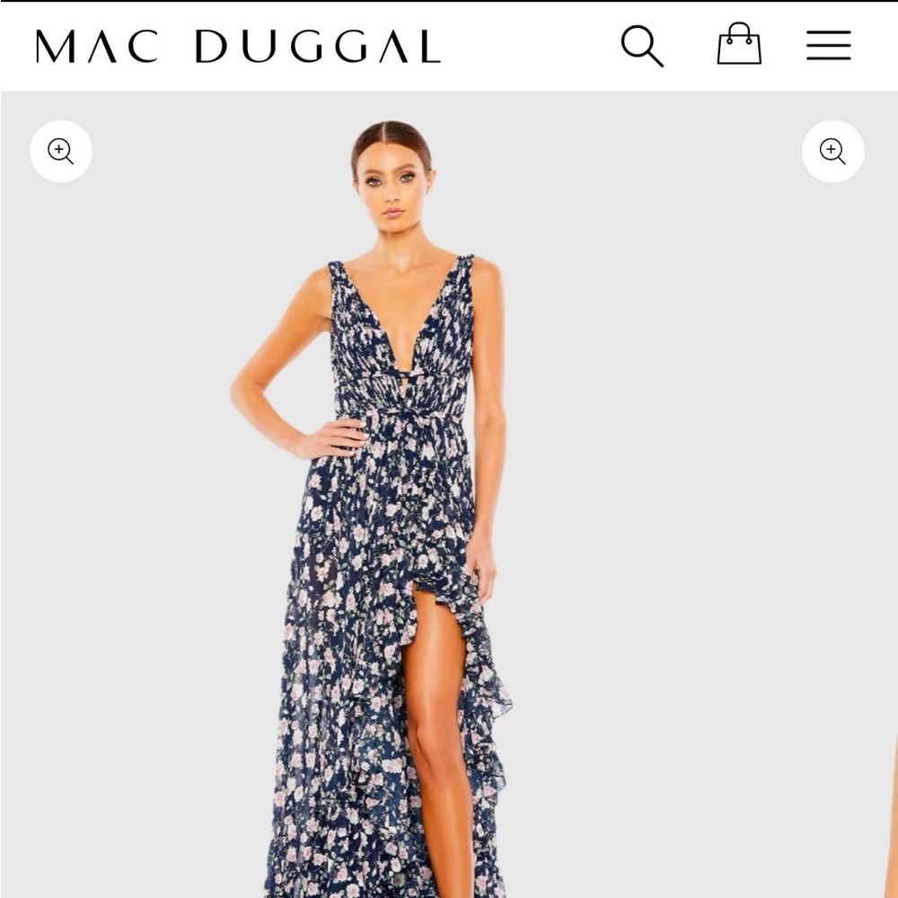 Mac Duggal Hi-Lo Dress